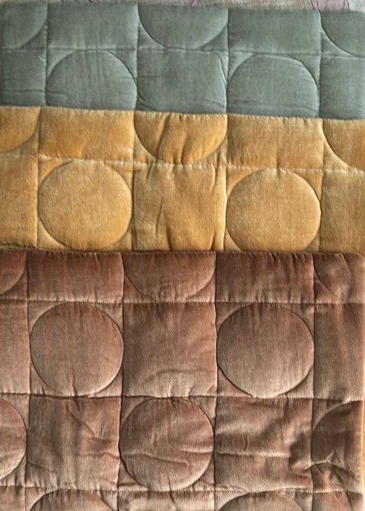 45x45 Velvet Quilted  Cushion Cover -1 Pc