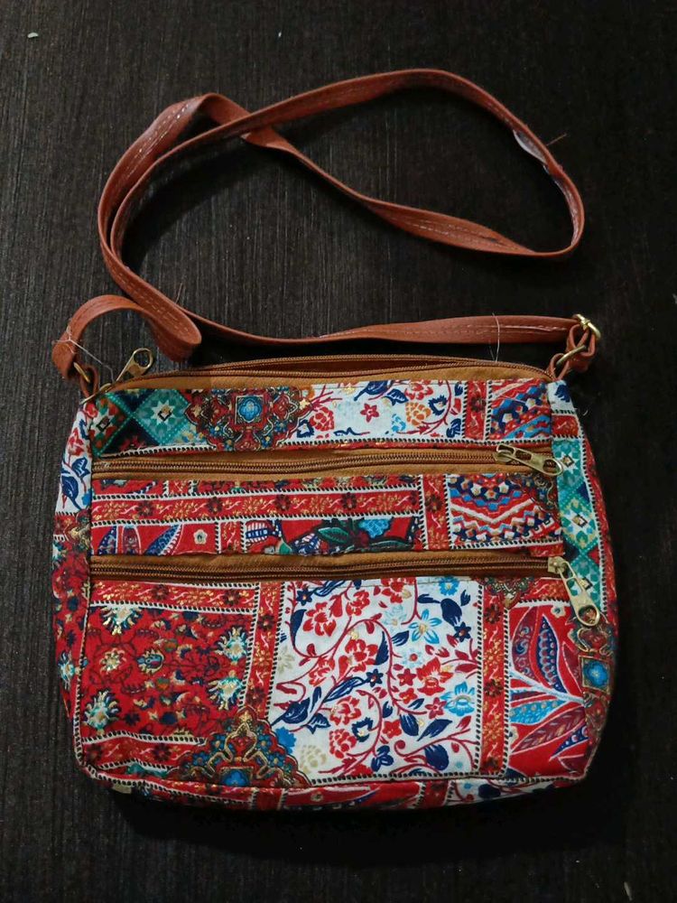 Colorful Patchwork side Bag