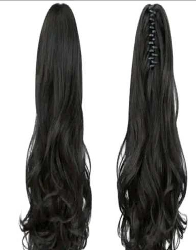 Black Claw Clip Ponytail Extension