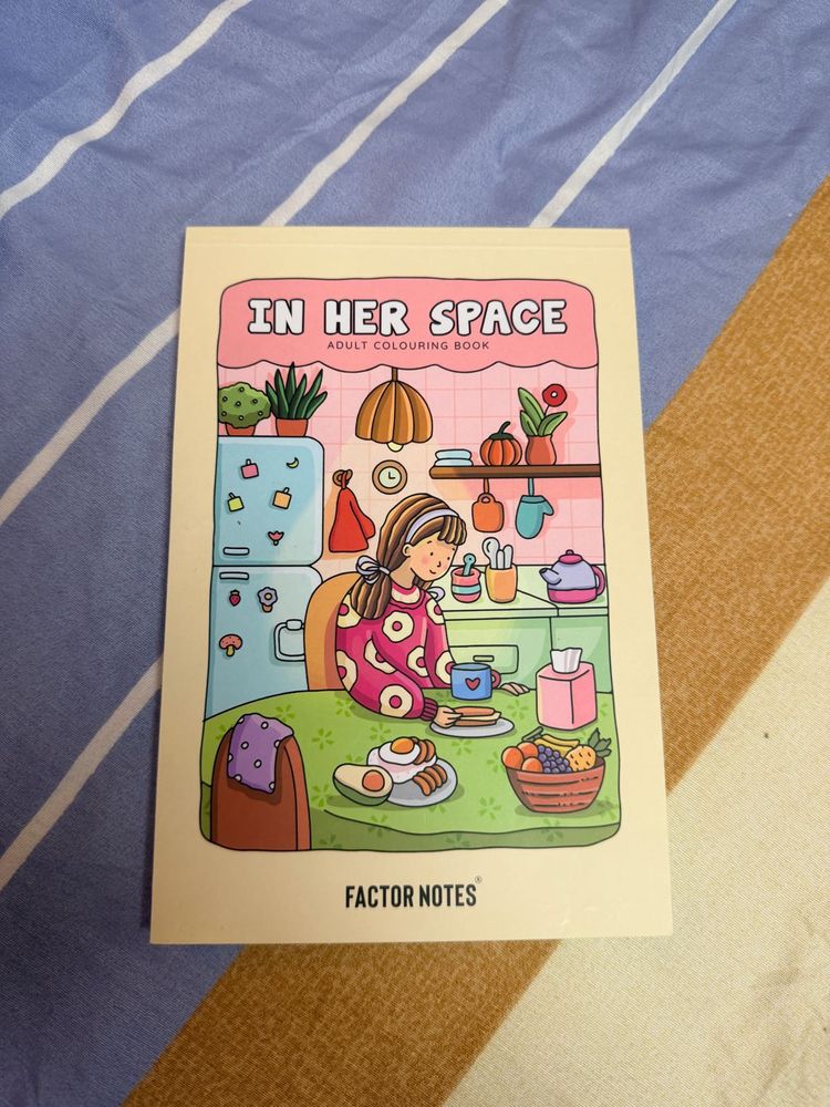 FACTOR NOTES In Her Space Coloring Book