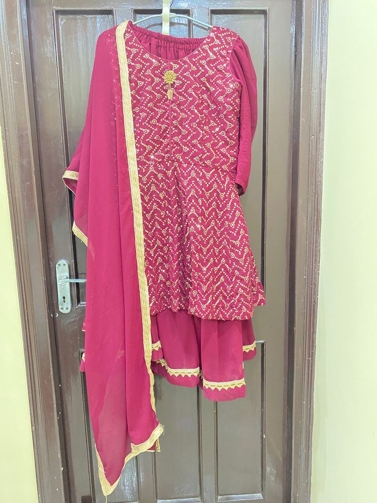 Sharara Dress