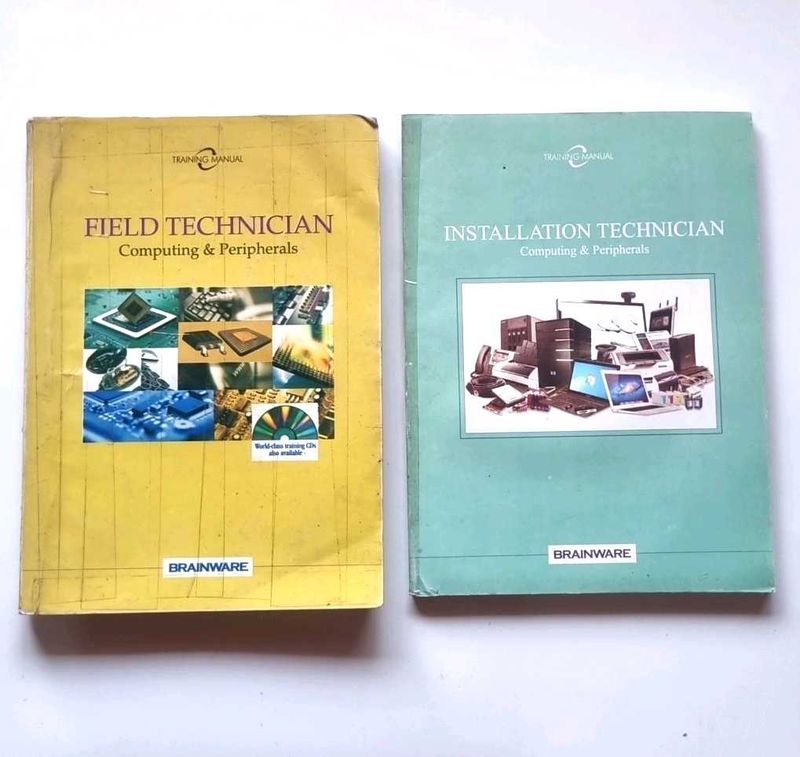 2 Books Combo for Computer Hardware Technician
