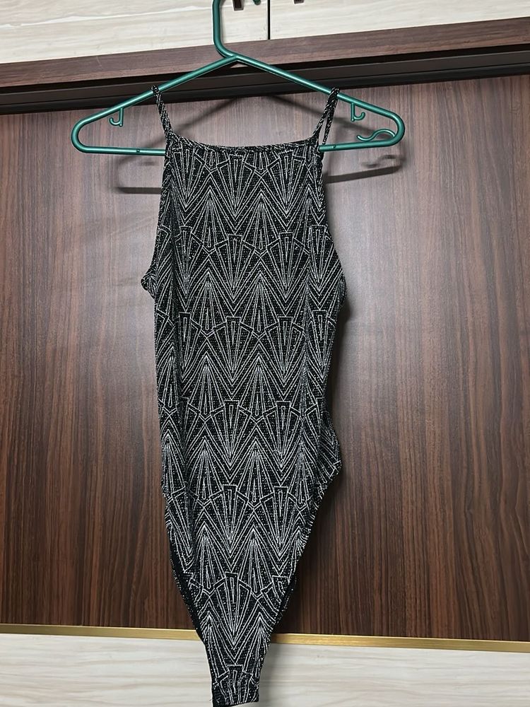 Sparkly Black H&amp;M Bodysuit