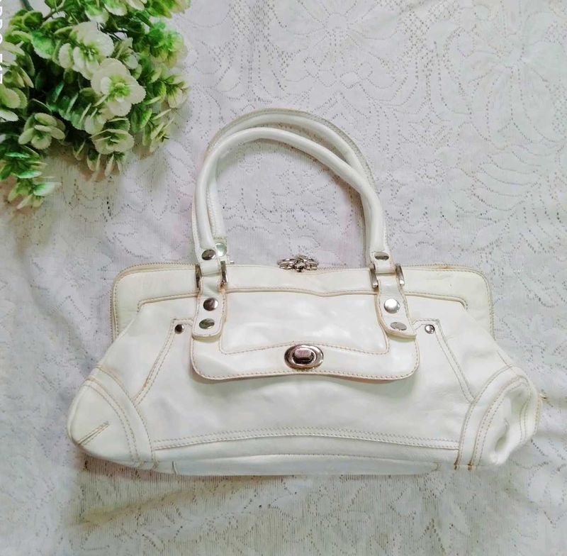 White Stylish Handbag