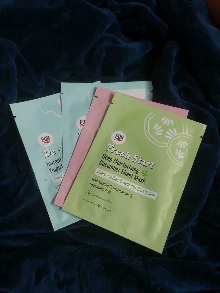 Pack Of 4 Sheet Masks