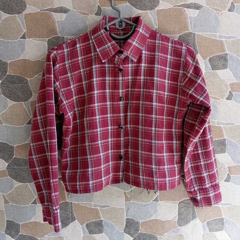 Red Plaid shirt