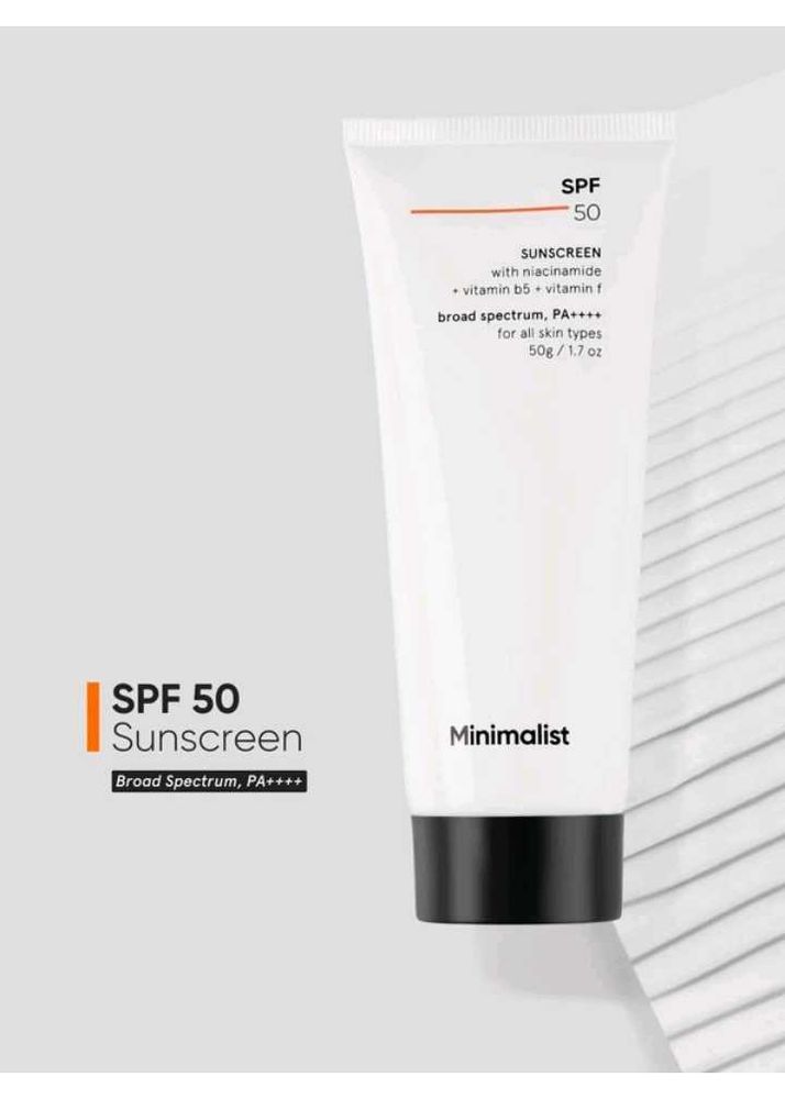 MINIMALIST SUNSCREEN