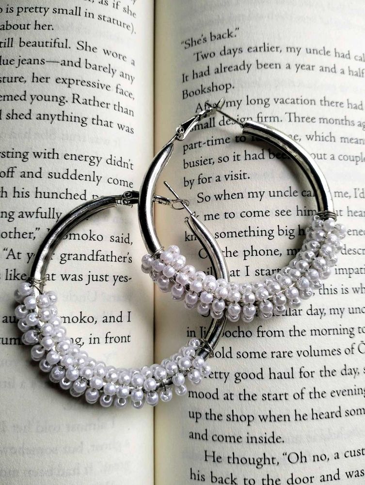 Silver Earrings..