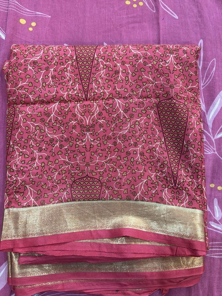 Printed Soft Silk Saree