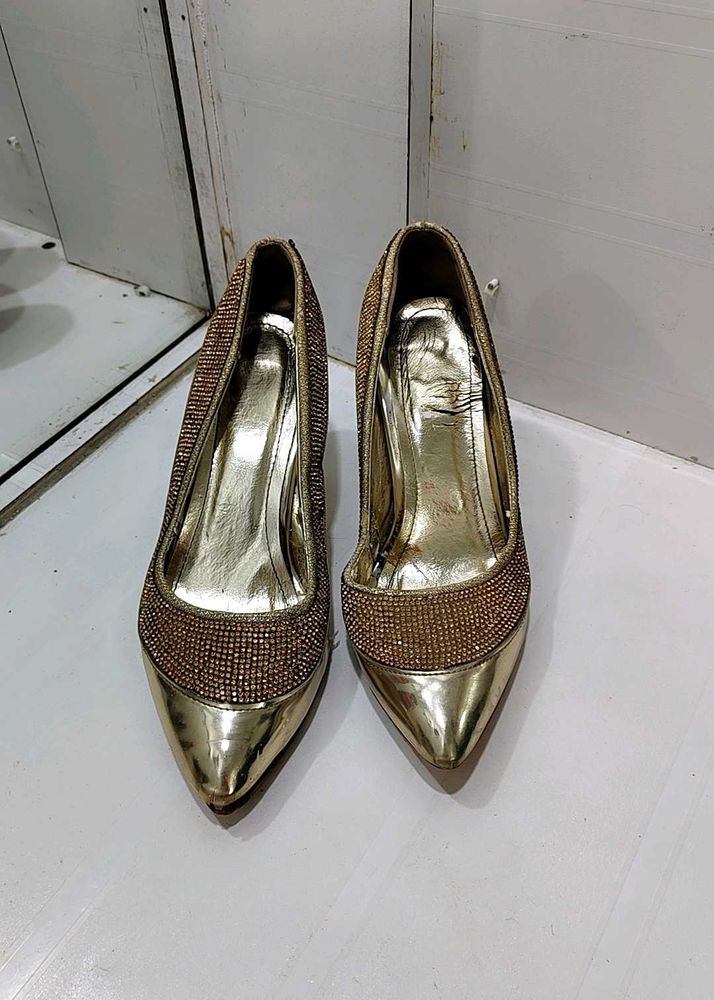 Gold Heels
