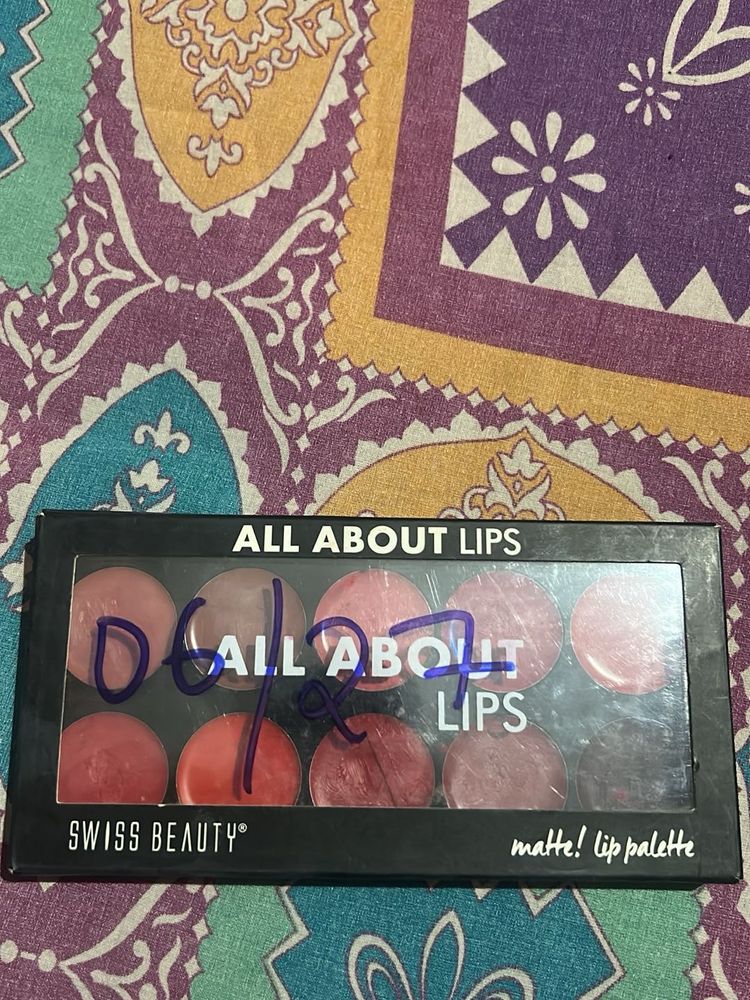 Swiss Beauty Lip Palette