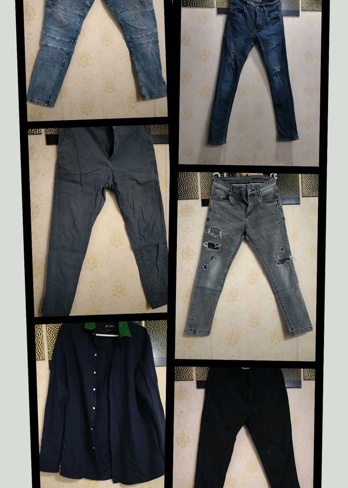 Men&#39;s Jeans &amp; Shirt Bundle