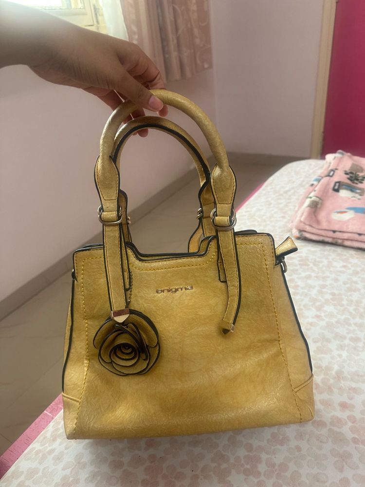 Butter Yellow Bag