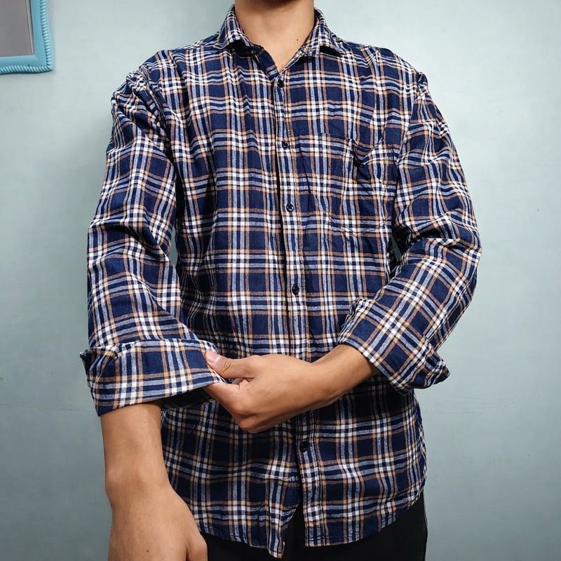 Men's Plaid Flannel Shirt