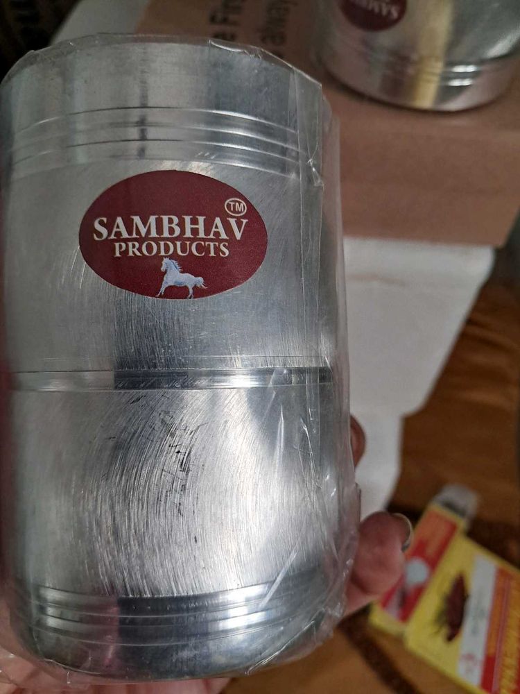 Silver Polish Glass