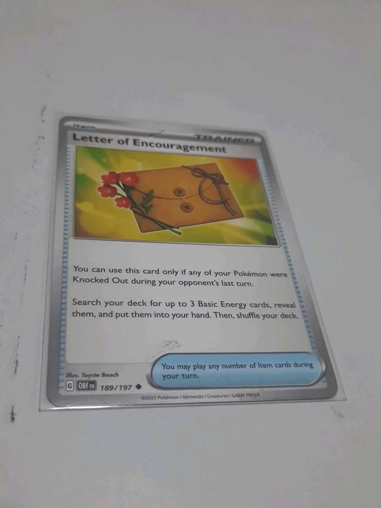 Letter of Encouragement Card (Orignal)