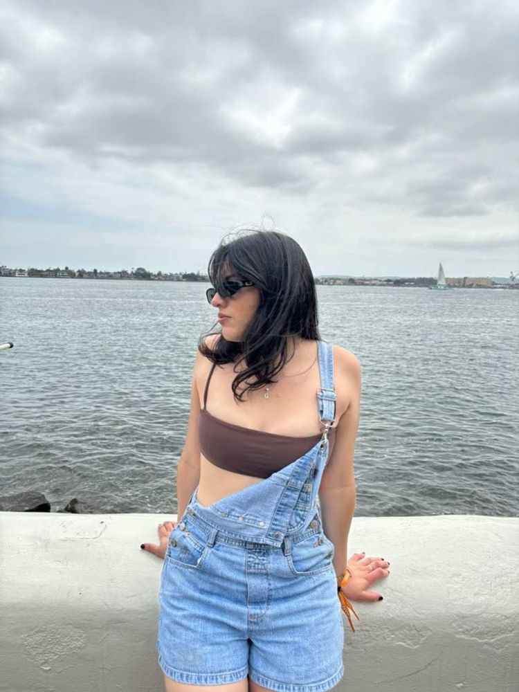 Koovs Denim Overalls/Dungaree❤️‍🔥| Frayed Hem