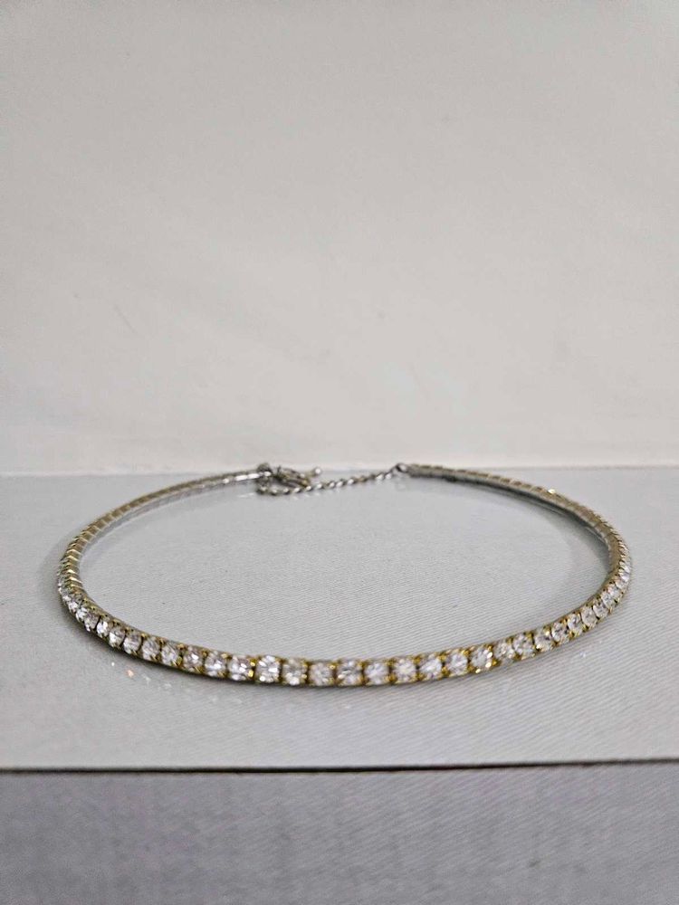 Choker Zircon Gold Plated
