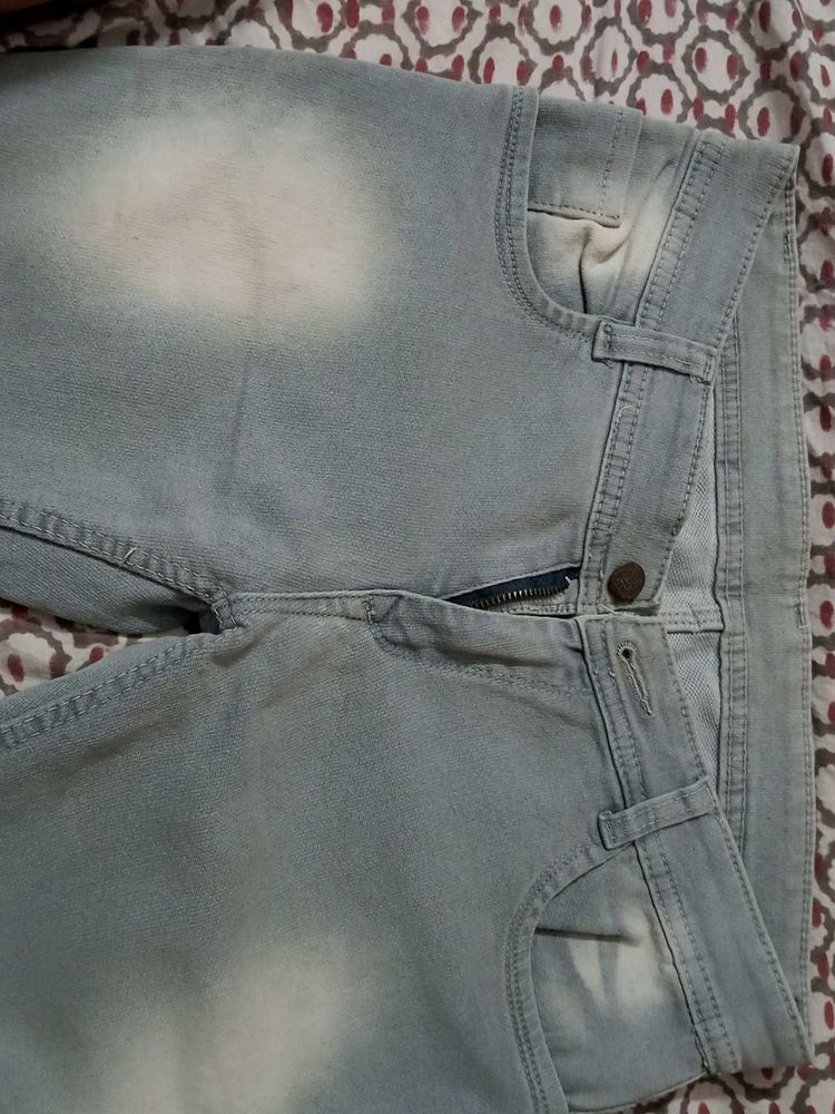 Light Wash Denim Jeans