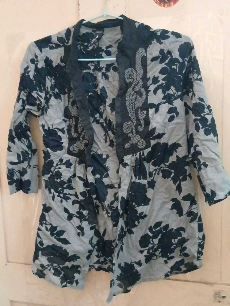 Floral Print Top For Donation