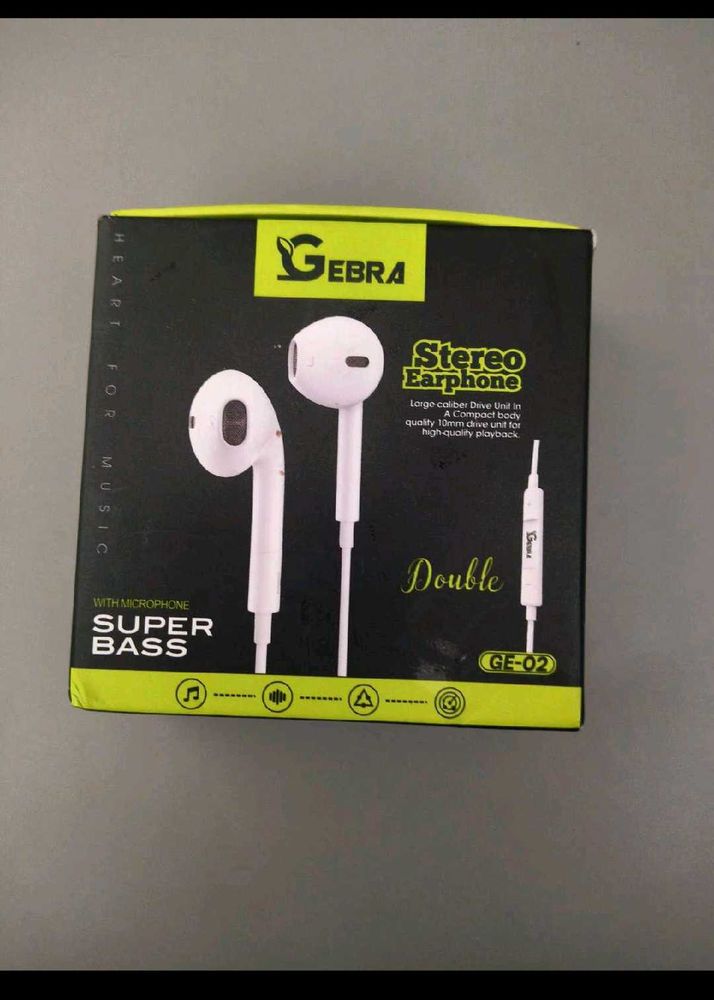 GEBRA Stereo iphone/ipad lightning Earphones