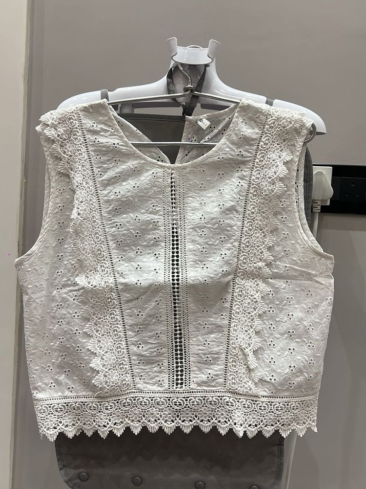 White Lace Top
