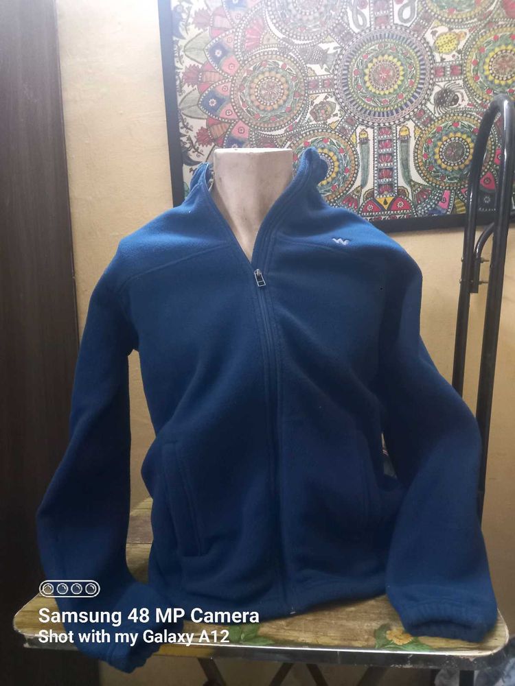 Blue Fleece Jacket