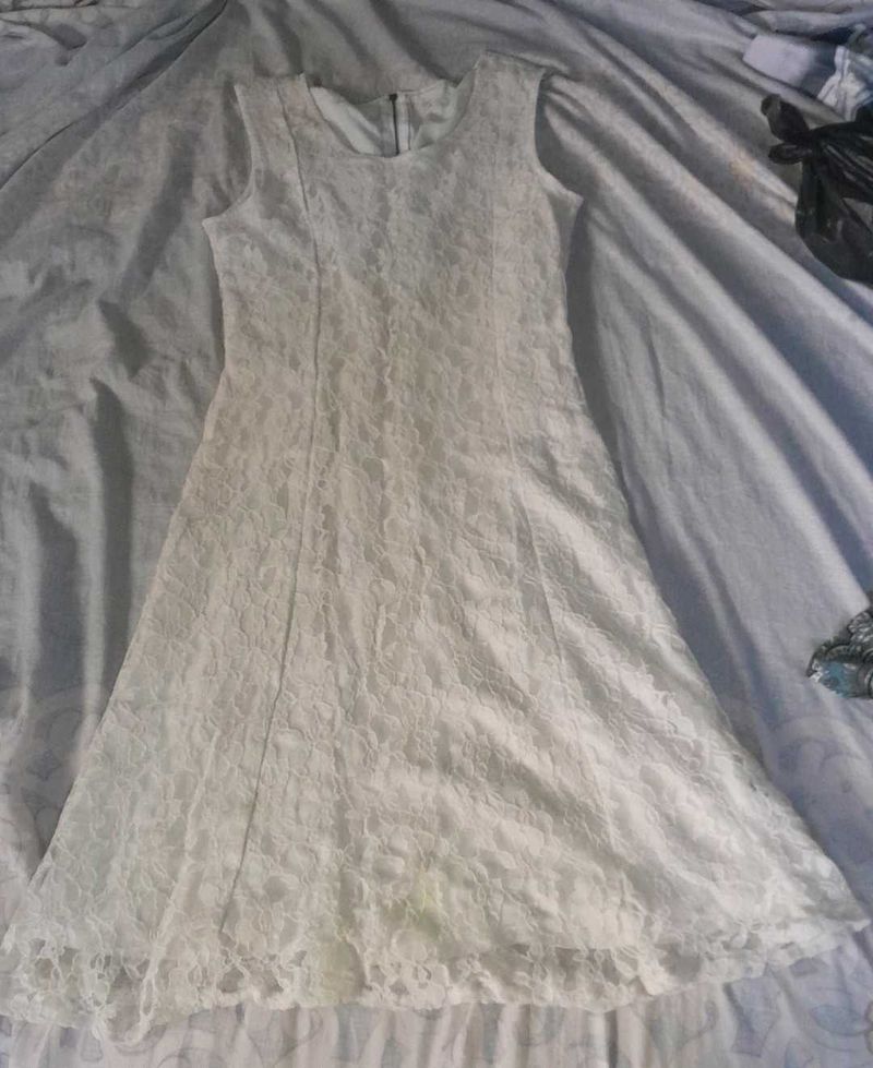 White Lace Dress