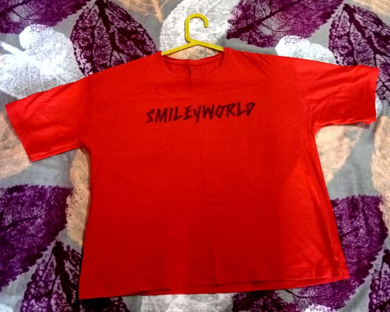 Red Smileyworld T-Shirt