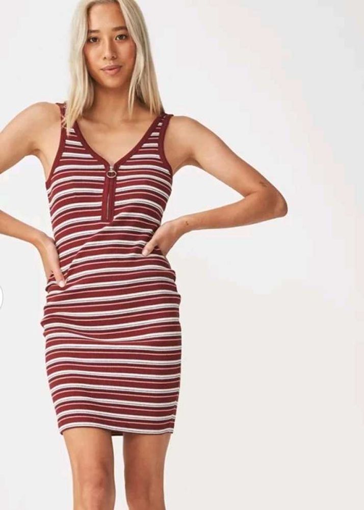 Striped Bodycon Dress