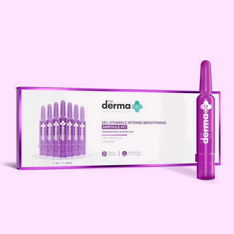 Derma Co 15% Vitamin C Ampoule Kit