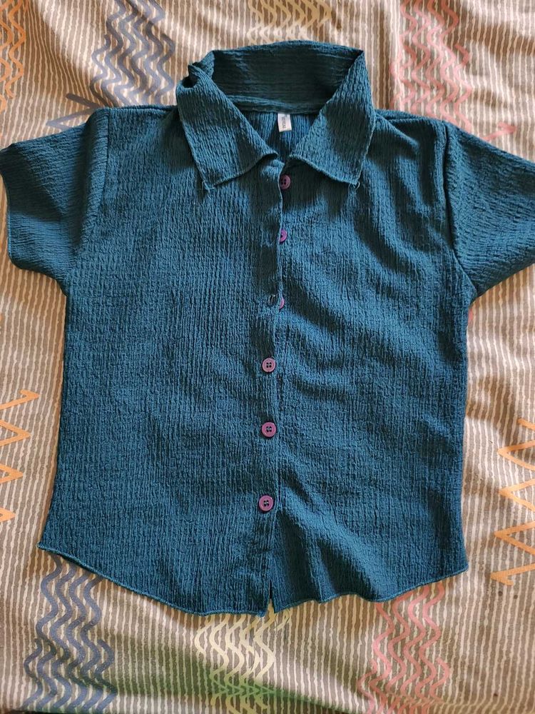 Women Front Button Style Shirt