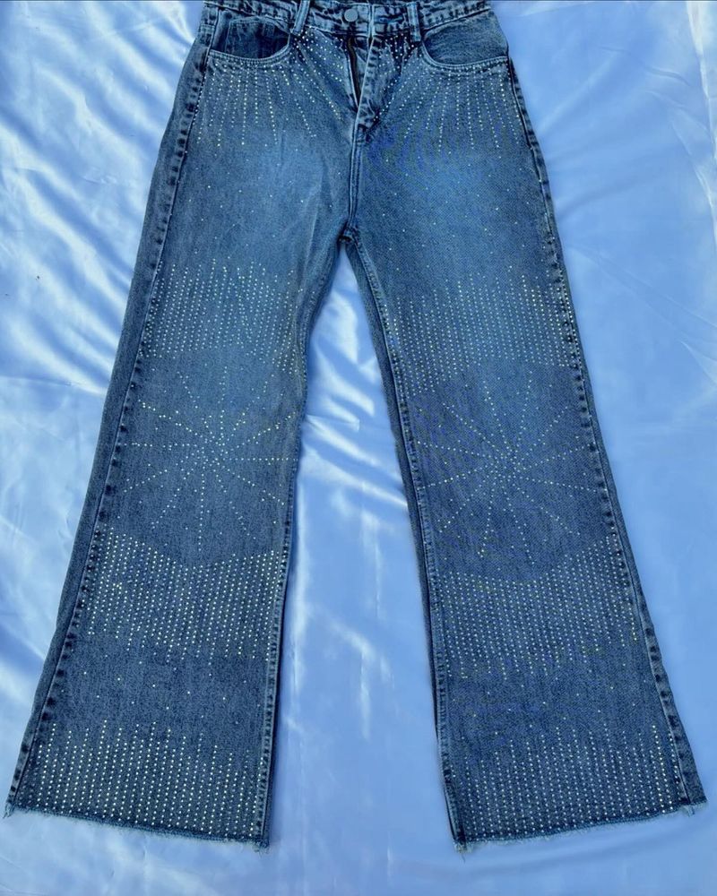 Shimmery Denim