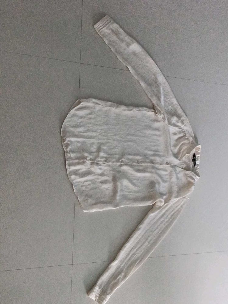 White Silk Soldi Shirt