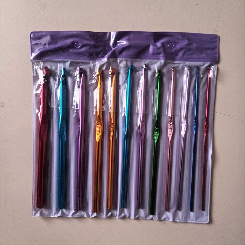 Crochet Hook Set - Aluminum