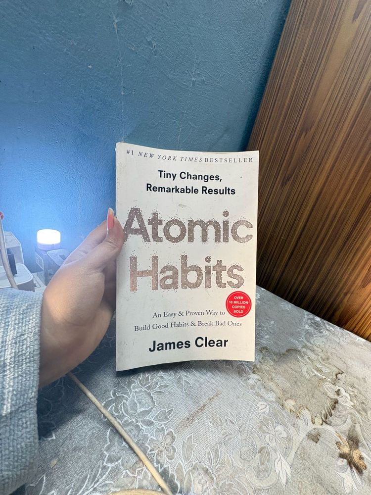 Atomic Habits Book – Self Improvement Bestseller