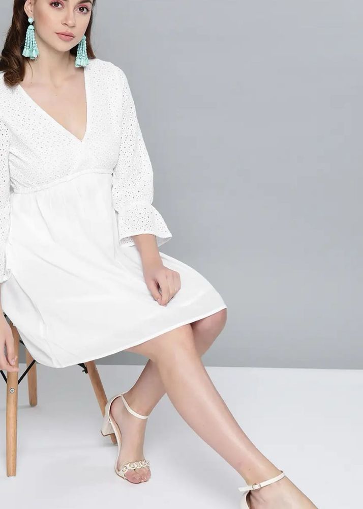 Sassafras White Lace Top