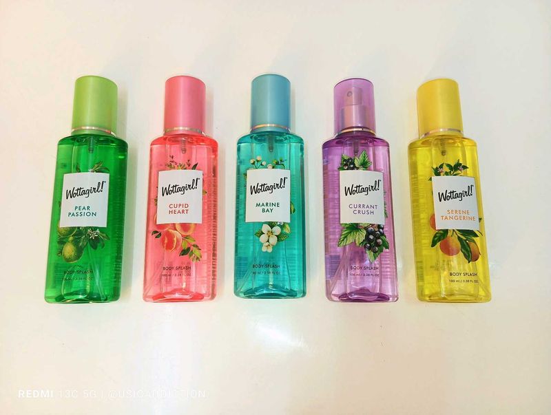 Layers Wottagirl Body Splash Combo Pack Of 5✨