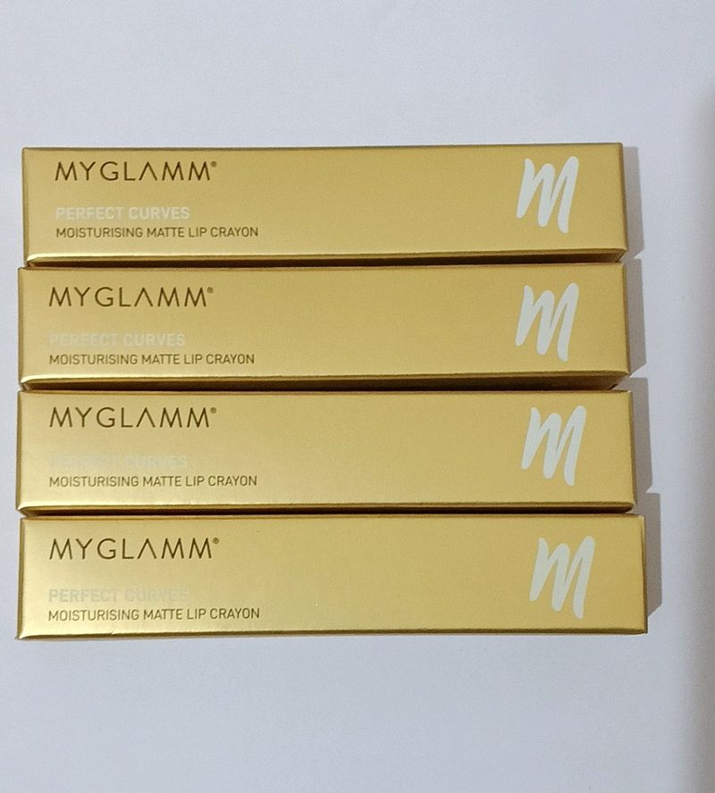 Combo Of 4 Myglamm Lipsticks