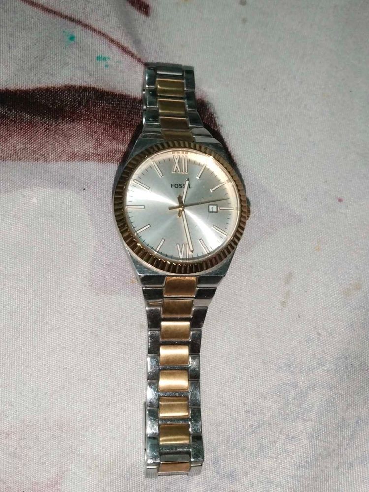 Fossil Two-Tone Watch
