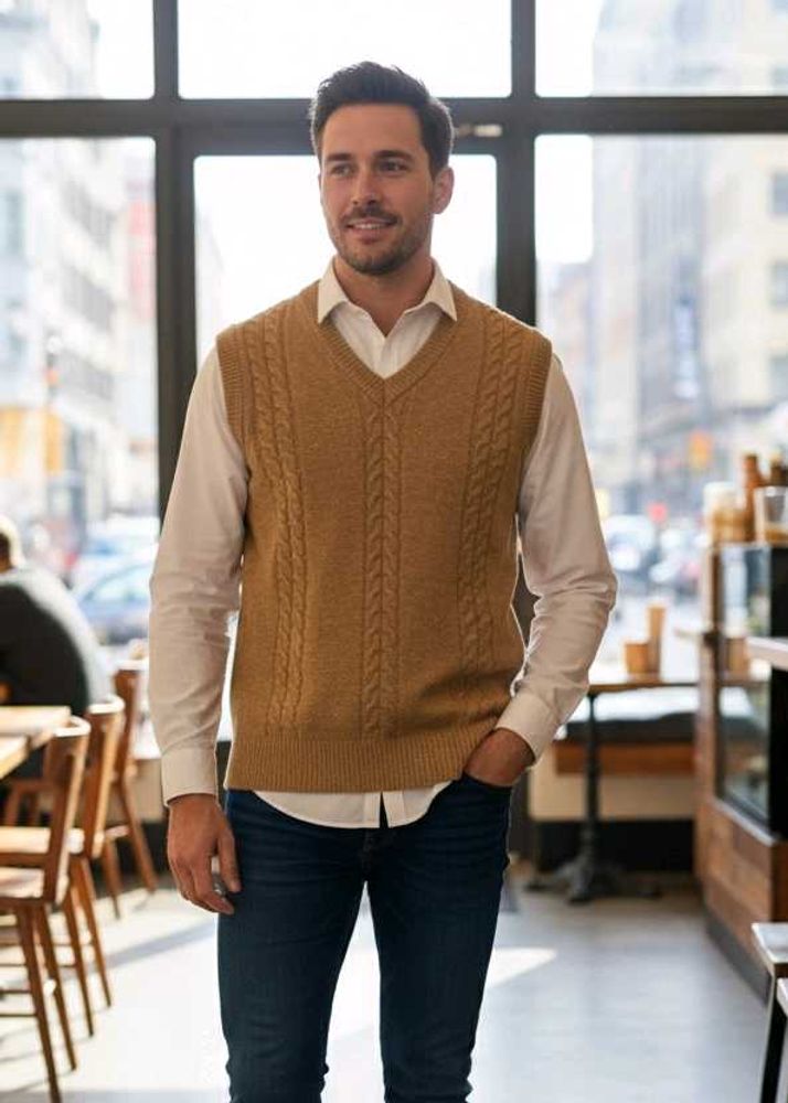 Zara Man Knit Vest