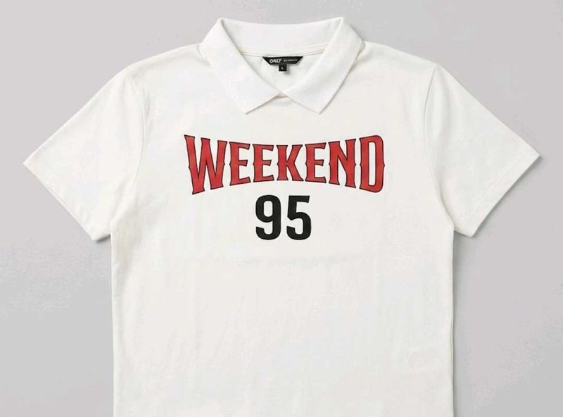 ONLY White Weekend 95 Tee