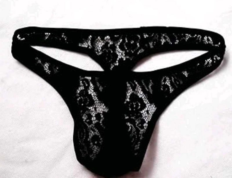 Mens Thong G String Sexy Breathable Underwear