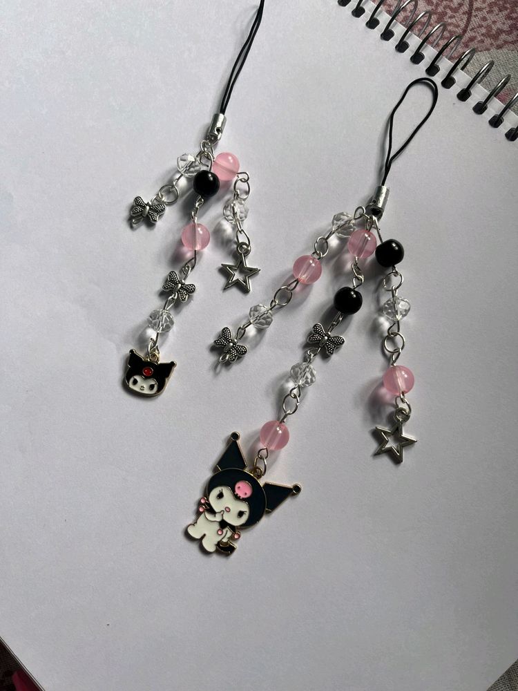 Kuromi Phone Charm