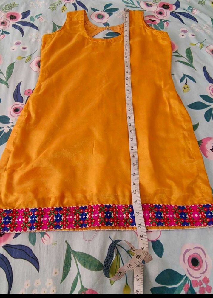 Yellow Patiyala Suit (Bust 36)