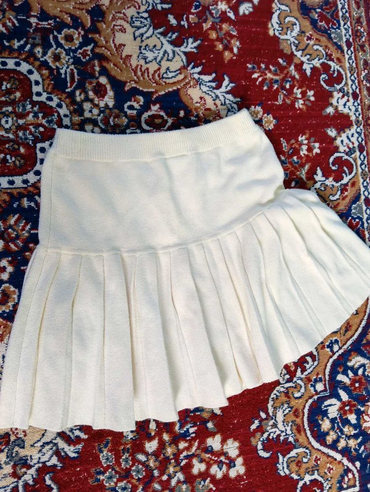 Pleated Mini tennis Skirt