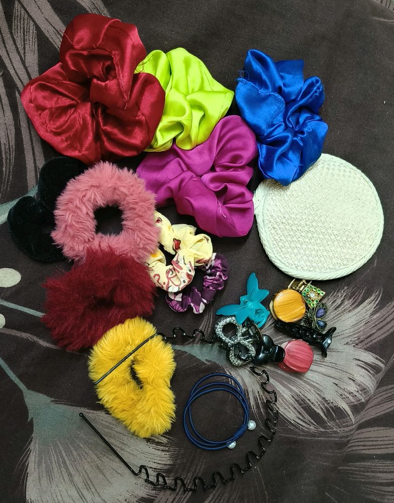 20 Piece + Freebie Combo Hair Accessories🤩