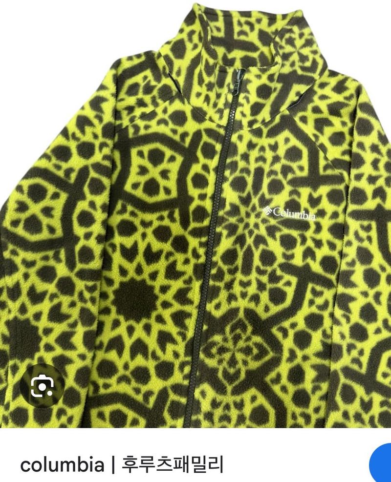 Columbia Patterned Fleece Jacket