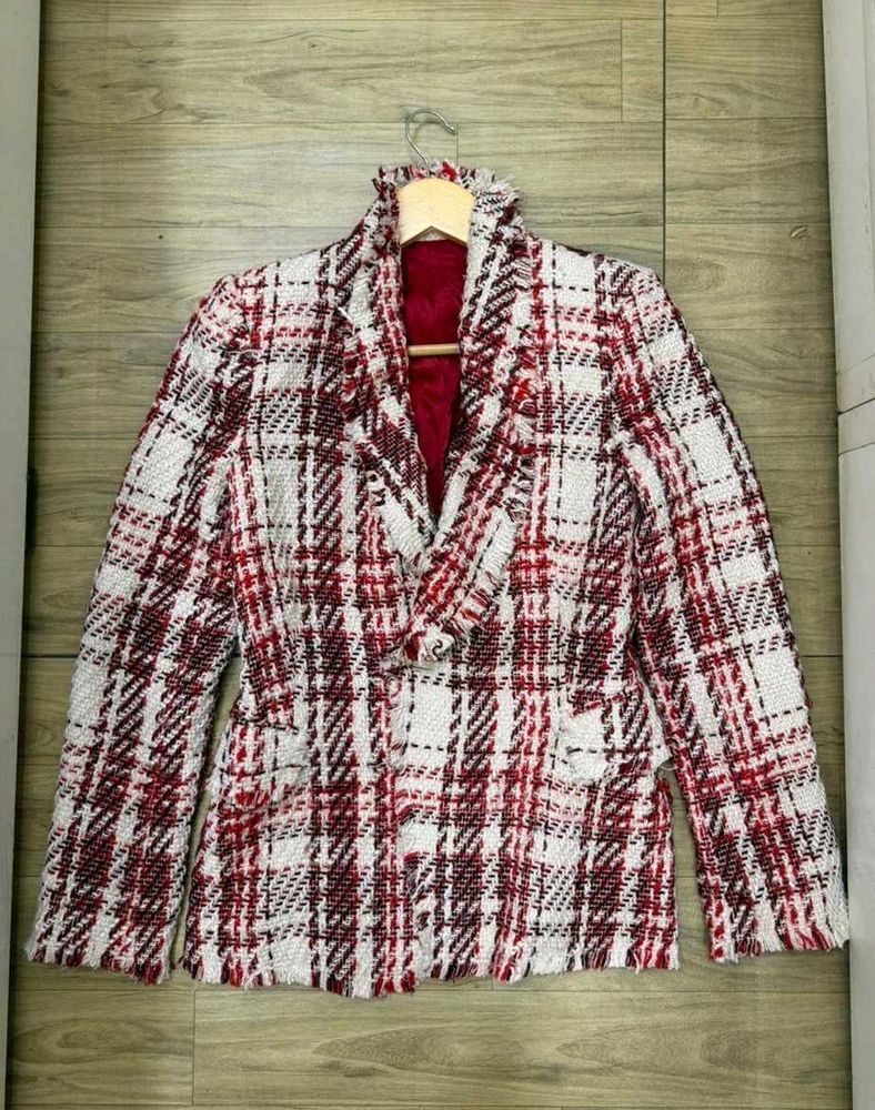 Korean Tweed Blazer