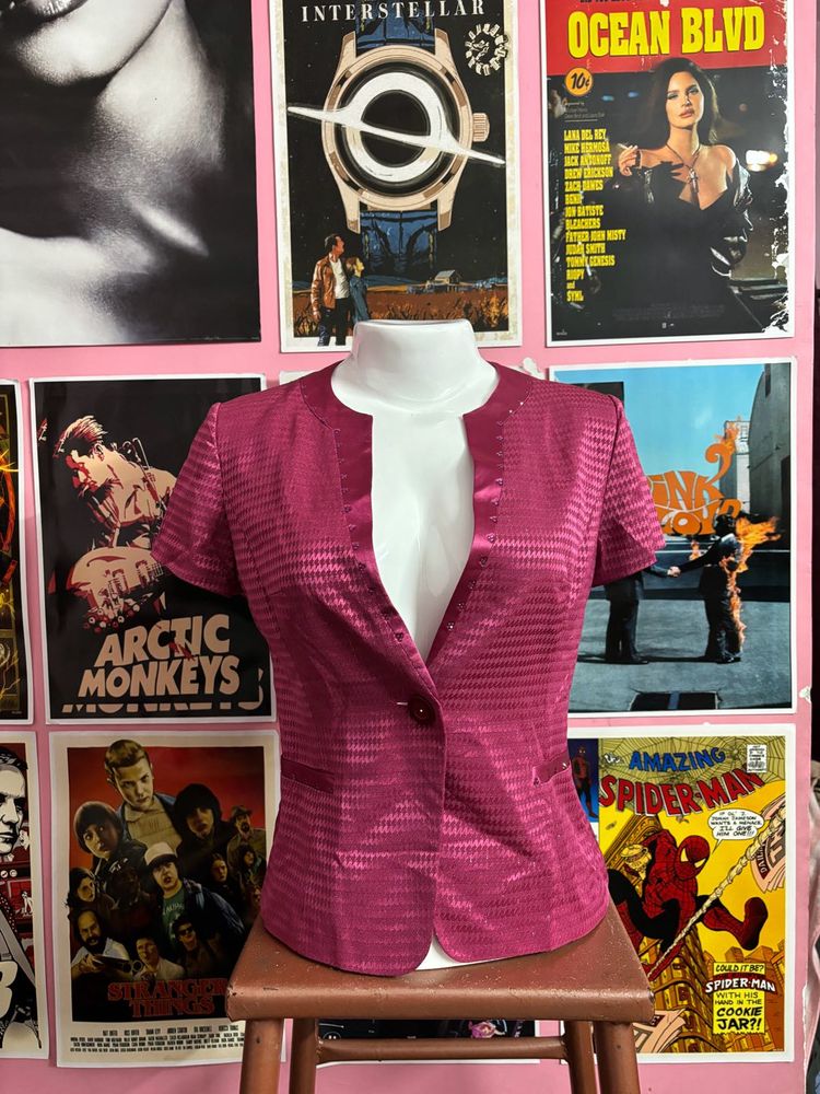 Y2K Vintage Chanel Dior inspired Pink Blazer